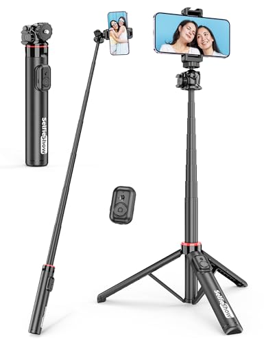 Aluminum Selfie Stick Tripod with Remote for iPhone