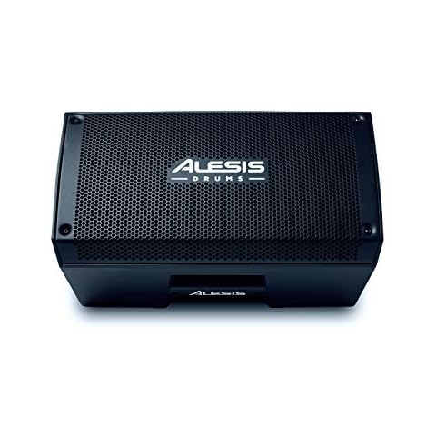 Alesis Strike Amp 8 - 2000-Watt Portable Speaker / Amplifier for Electronic Drum Kits With 8-Inch Woofer, Contour EQ and Ground Lift Switch Cover