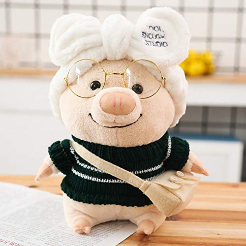 ブタぬいぐるみ コスプレ豚 仮装pig 縫い包み セーター着 抱き枕 子供 ふわふわ 癒し系 萌え萌え 人形 マスコット かわいい 女の子 誕生日プレゼント ハート 癒し 赤ちゃん 添い寝 安眠グッズ 25cm