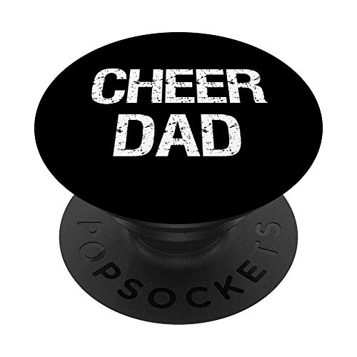 Funny Cheer Dad Gift For Football Lover PopSockets PopGrip: Agarre intercambiable para Teléfonos y Tabletas