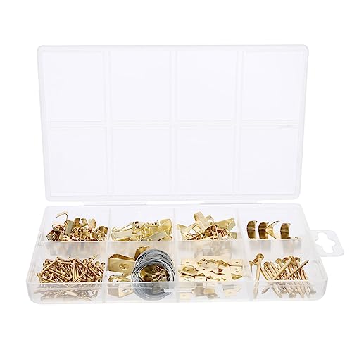 Image of Picture Hanging Kit with Heavy Duty Hooks for Securely Displaying Frames for Home and Office Decor Easy to Install and Versatile for All Artwork