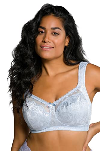 Ulla Popken Damen Komfort-BH Mit Frontverschluss - Perfekt Für Übergrößen