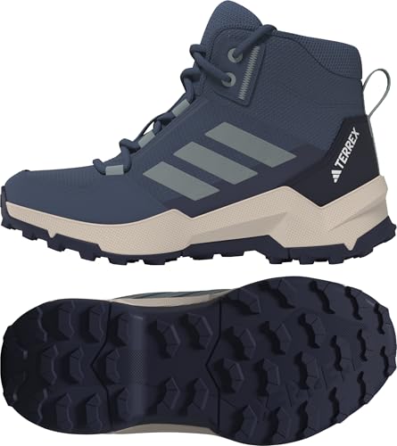 adidas - adidas Unisex-Kids Terrex AX4R Endless Ripstop Mid Top Hiking,Wonder Steel/Magic Grey/Shadow Navy,5.5 - -12%