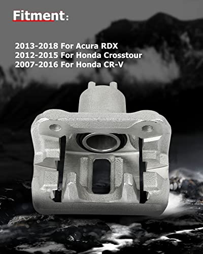 Image of cciyu 19B6886 19B6887 Rear Left & Right Brake Calipers With Bracket For Acura For RDX 2013-2018,For Honda For Crosstour 2012-2015,For Honda For CR-V 2007-2016 Driver & Passenger Side