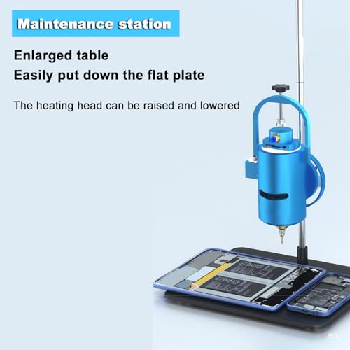 Máquina dispensadora de Pegamento termofusible, Equipo automático de Goteo de Pegamento, Soporte Ajustable para componentes electrónicos, aplicación versátil y eficiente.