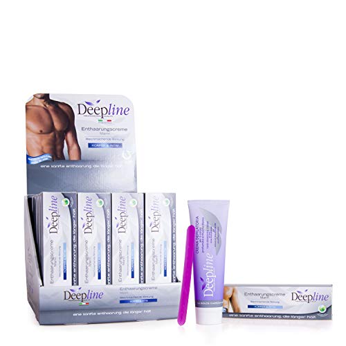 Deepline Haarentfernungscreme für den Mann. Lässt die Haut sanft, geschmeidig und seidig auch intimbereich. - Image 4