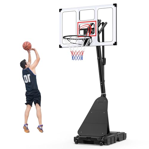 Goplus 4.9-10 FT Adjustable Hoop