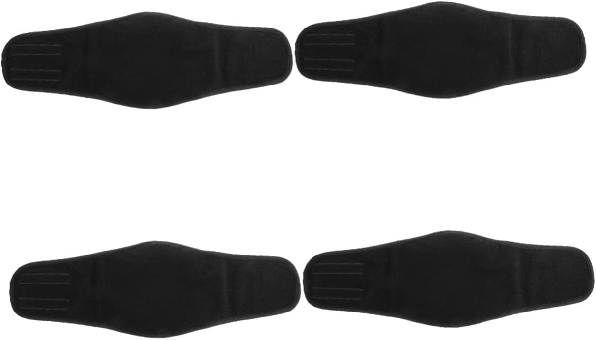 Mipcase 4pcs Dog Belly Band Washable Male Diaper Super Absorbent Indoor Wrap for Pets Leakproof Design for Comfort Reusable Belly Band for Male Dogs