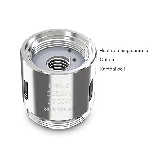 Eleaf ELLO HW Coils 5er Pack Verdampferköpfe Größe HW3 0,2Ohm 50-130W – Bild 3