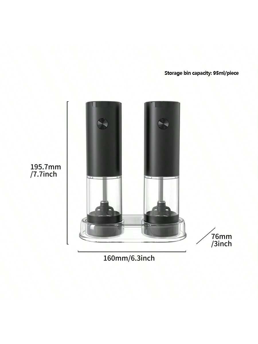 Amazon.co.jp: 電動 ステンレススパイスミル 電池式ペッパーミル