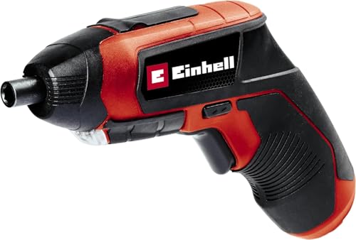 Einhell Visseuse sans fil TE-SD 3,6/1 Li (3,6V, 1,5 Ah, Système de charge avancé avec le chargeur micro USB) Livré avec 10 embouts