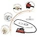 Upgraded W10404050 W10238287 Washer Lid Lock Latch Switch Assembly W10240513 Lid Strike by Blutoget - Fit for Whirlpool Ken-more Amana Crosley Washing Machine Replace AP5263307 W10744659 PS349762