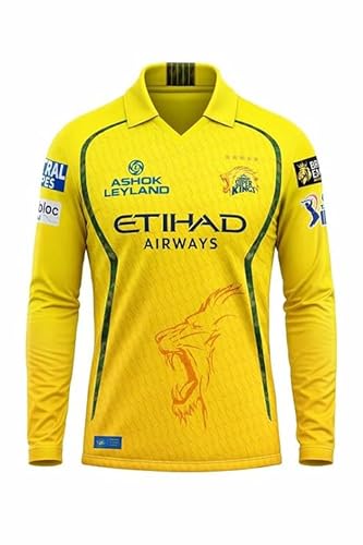 Image of New CSK Jersey 2026|CSK Jersey for Men