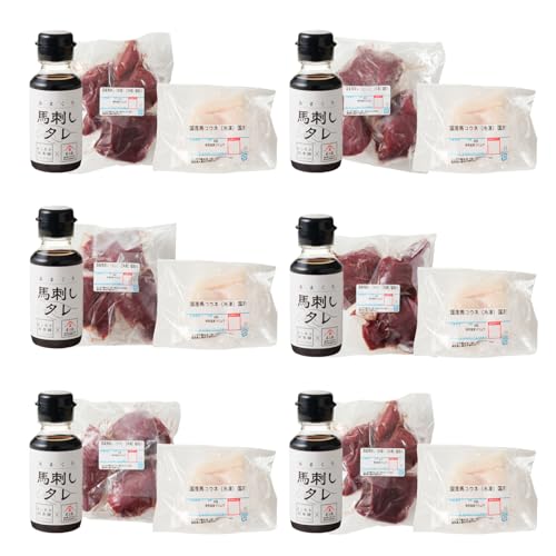 YOSHIOKA 贅沢 国産 馬刺し コウネセット 350g たれ付き 6回定期便 [赤身×2・ロース・ヒレ・モモ・カタ]