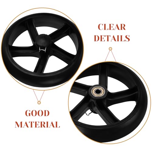 Roues de rechange pour chariot de courses et poussette de marché