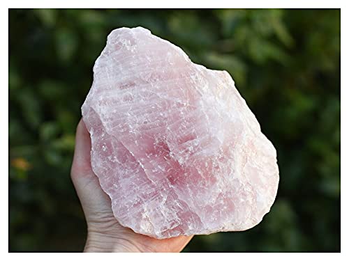 Grand Quartz Rose Brut JCAKES - Idée Cadeau Éco-Responsable Déco