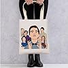 WZMPA Comedy Tote Bag TV Show Fans Gift Comedy Lover Reusable Grocery Bag TV Serial Merchandise, S Family -T, L #5
