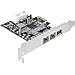 Produktbild Delock PCI Express Karte - 1x Firewire A/2x Firewire B, 89153