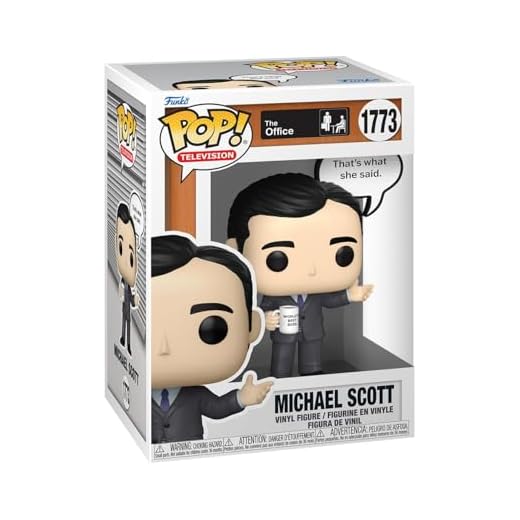Funko Pop! Sayings: The Office 1- Michael Scott - That's What She Said- Figura de Vinilo Coleccionable - Idea de Regalo - Mercancia Oficial - Juguetes para Niños y Adultos - Comedy Fans