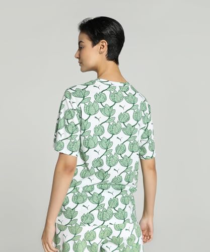 Image of Puma Women's Cotton Relaxed Fit T-Shirt