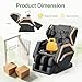 NAGLIFOR Massagesessel, Ganzkörper-Massagesessel mit 8 Airbags, 14 Massagepunkten, Heizfunktion für Rücken & Beine, Bluetooth-Lautsprecher, Fußmassage, Handyhalterung, Zero-Gravity
