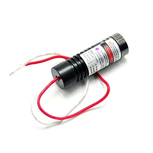 Image of High Power 405-200 Purple Violet /Blue Diode Laser Dot Module 14.5x45mm