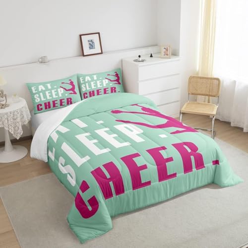 Image of Feelyou Cheer Comforter Set Toddler Size 3Pcs for Kids Teens