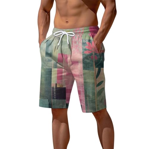Traje de baño masculino con shorts tipo boardshort