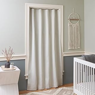 Lime Portable 100% Blackout Curtain (Ivory) with Suction Cups for Travel, Kids, Baby, Bedroom, Dorm and VRBO 52