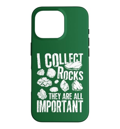���b�N�^���u���[�uI Collect Rocks, They Are All Important�v �X�}�z�P�[�X iPhone 16 Pro �p