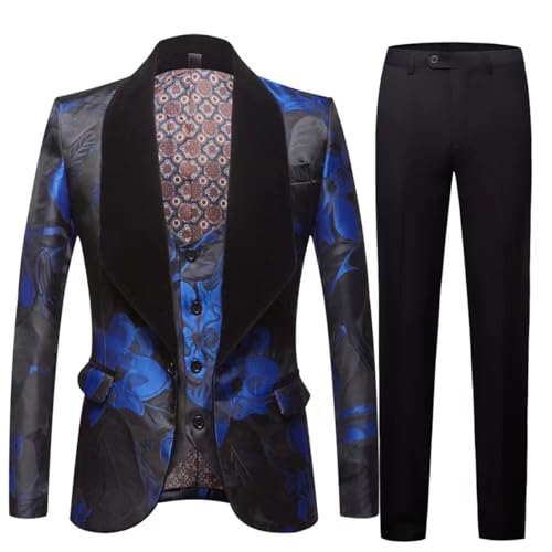 Costume trois pièces homme jacquard pour en finir avec les smokings ordinaires