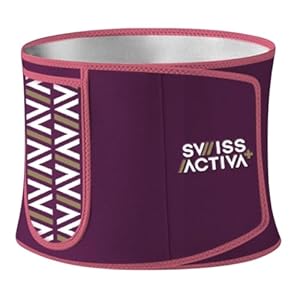 Swiss Activa+ Sweat Band for Stomach XXL 55″ x 9,8″ – Waist Trimmer for Women – Stomach Wraps for – Sweat Belts for Woman – Belly Wrap – Sweat Belt – Sweat Waist Trainer – Belly Sweat Band