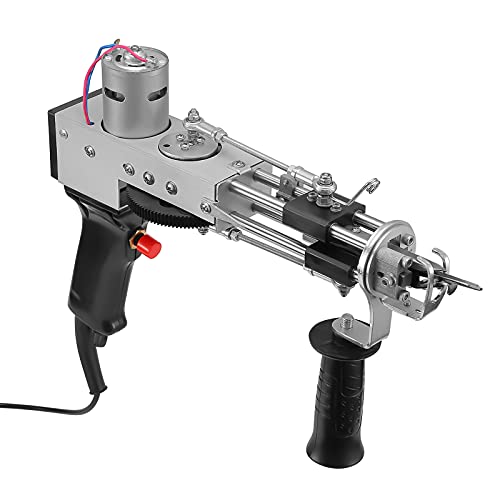 タフティングガン 電動カーペッタフティングガン カーペット織機 S SMAUTOP 編み機 工業用刺繍機 ラグメーカー 黒