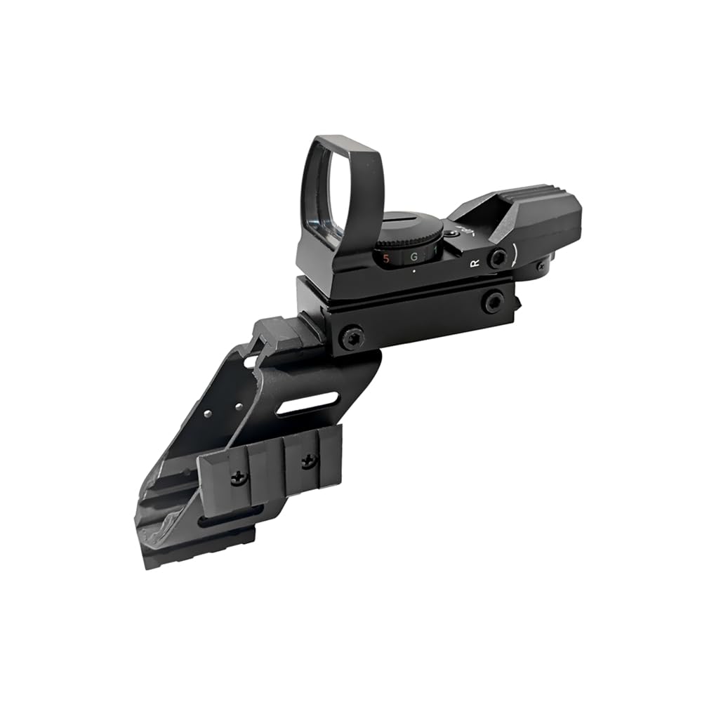 1X22X33 Red/Green Dot Pistol Sight with ABS 7/8" & Picatinny Mounting Base for G17 Handgun Combination Set