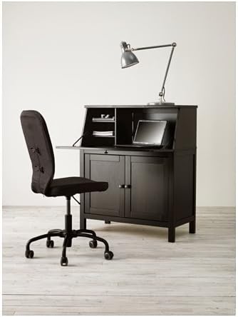 Amazon Co Jp Ikea イケア Hemnes ビューロー ブラックブラウン 文房具 オフィス用品