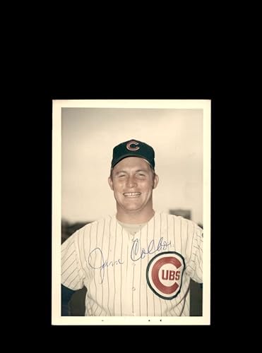 Jim Colborn Signed Original 1960s 4x5 Snaphot Photo Chicago Cubs Wrigley