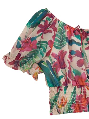 GUESS Girls' Short Sleeve Chiffon Top3