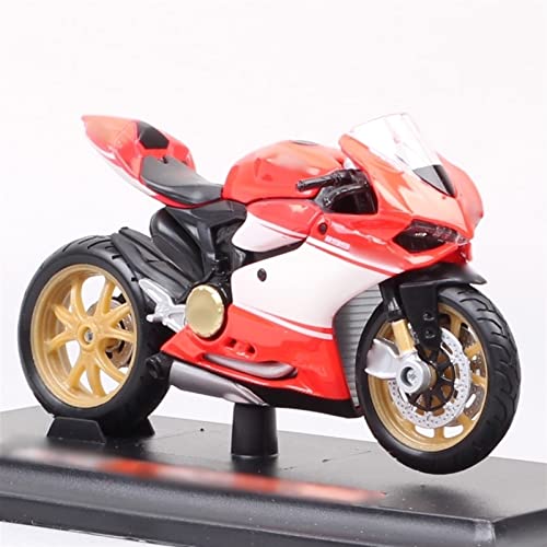 Moto miniature Ducati 1199 Panigale 1/18 en métal injecté diecast