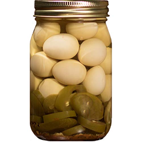 Pickled Quail Eggs (Spicy Pickled Quail Eggs (Medium Heat)) 2 jars