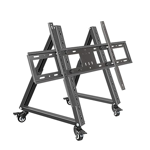 Soporte móvil bajo para TV 60-86 pulgadas con ruedas miniatura 1