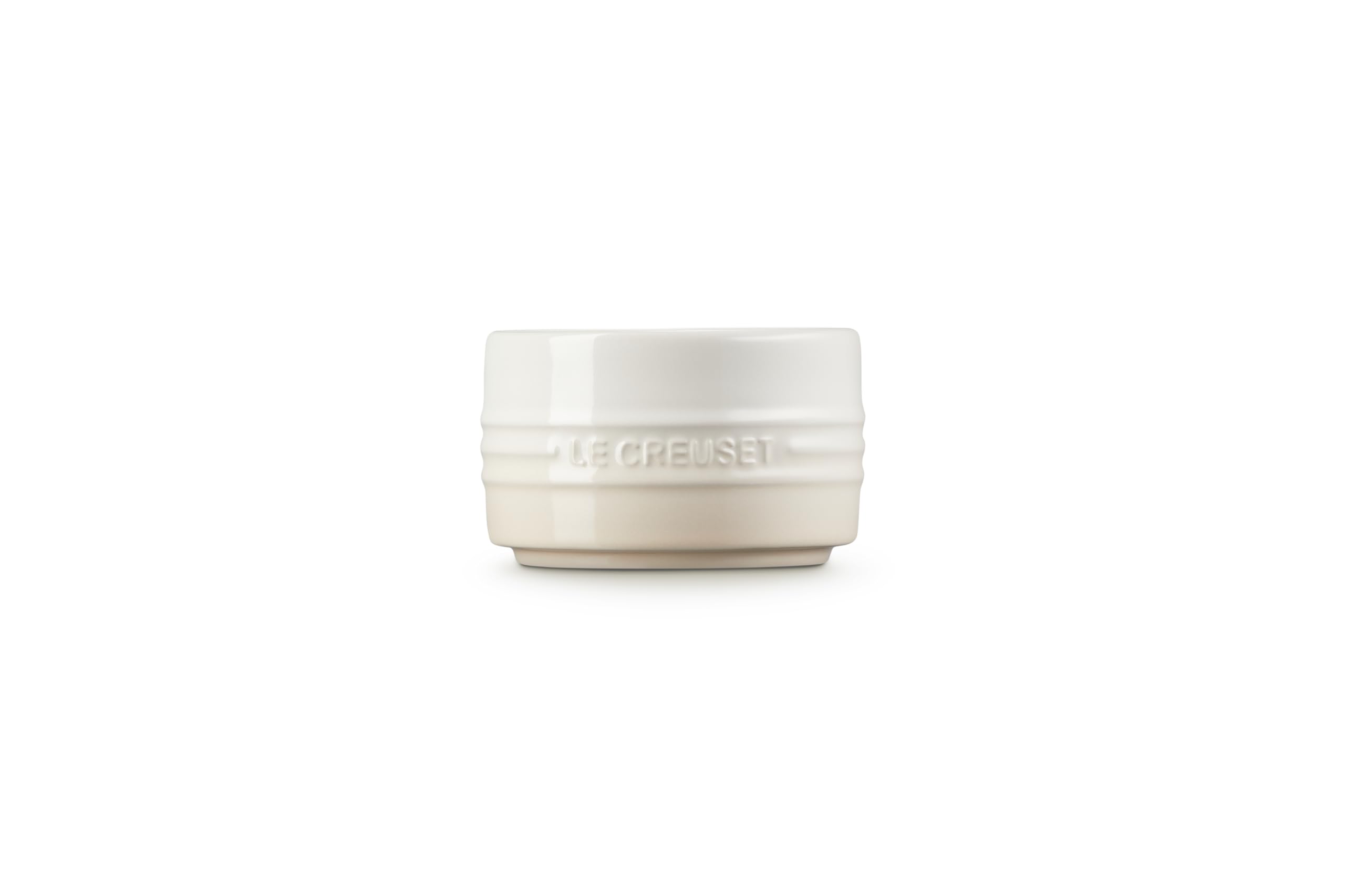 Le Creuset Cuenco apilable de cerámica de gres, 200 ml, Meringue, 70403207160099