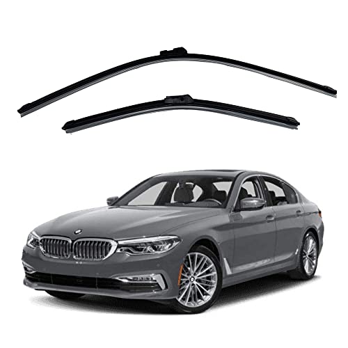Image of Oshotto Frameless (O.E.M Type) Wiper Blades Compatible with BMW 7 Series (26 inch / 18 inch)