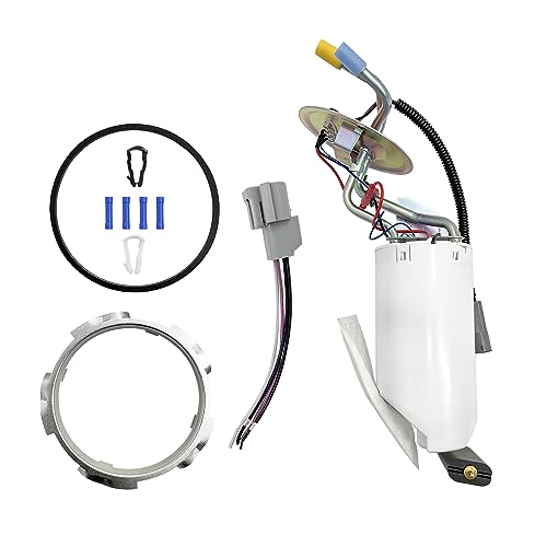 Front & Rear Fuel Pump Assembly Compatible with Ford F-150 F-250 F-350 1992 1993 1994 1995 1996 1997 SP2005H SP2007H