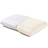 GOODREAM Talalay Latex Pillow, Hard and Heavy Pillow, Dust Mite Resistant and Hypoallergenic, Standard