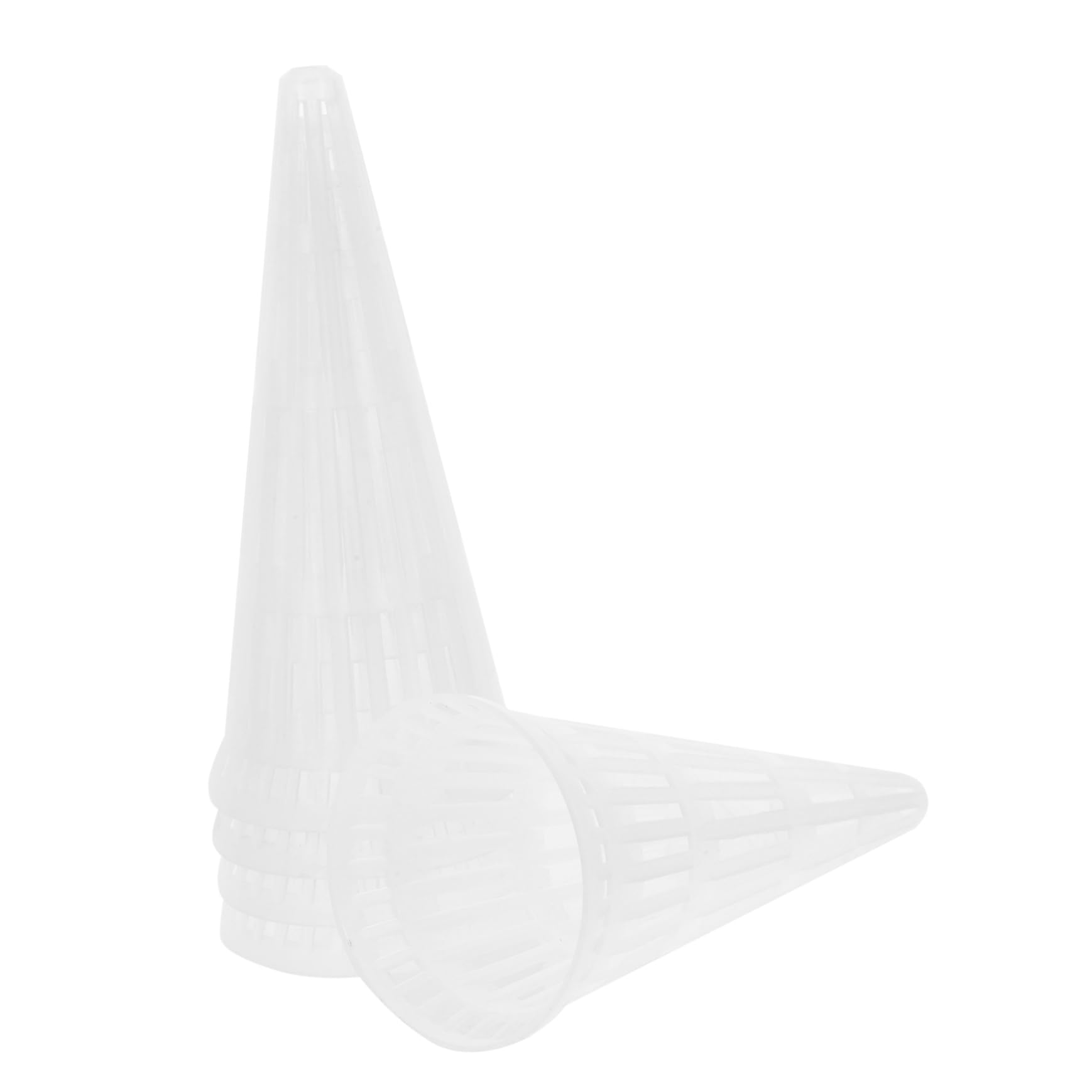 Holibanna 5Pcs Transparent Plant Nursery Pots Hollow Sprout Cultivation Baskets for Hydroponic Growing System for Home Gardening and Flower Cultivation Durable Net Cups