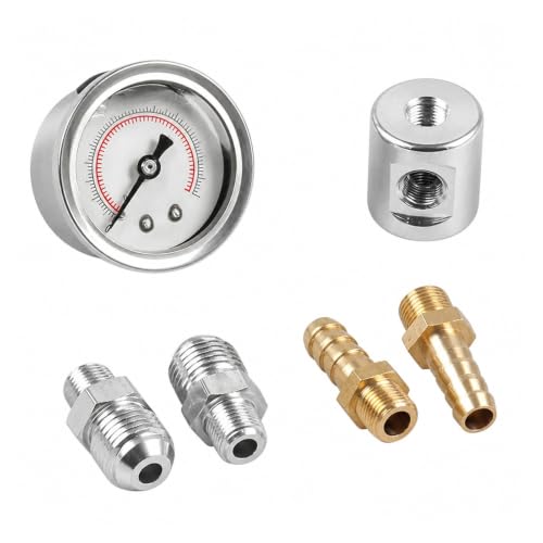 Medidor de presión de combustible 0-160 PSI para poner a punto tu coche antes de viajar