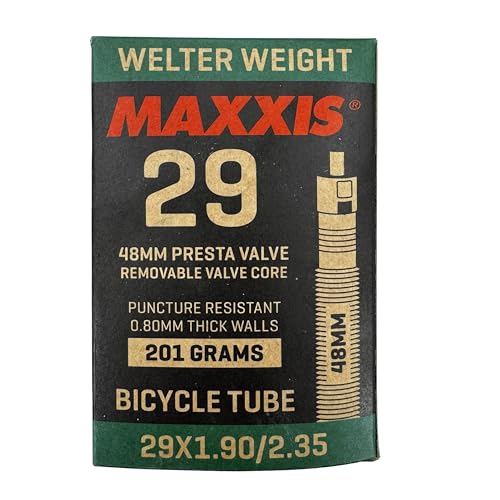Inner Tube | 48mm Presta Valve | Removable Valve Core | Puncture Resistant | Mtb Bike Tube
