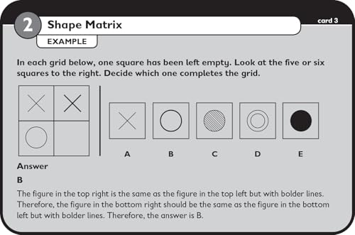 11+ Non-Verbal Reasoning Flashcards (Letts 11+ Success) - Image 5