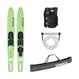 Combo Wasserski Set für Anfänger bis Hobby Monoskifahrer, Package mit Weste Sportsman (one-size) und Leine Combo, Tasche Universal