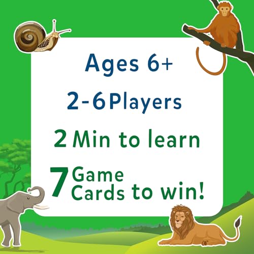 Image of Skillmatics Guess in 10 Animal Planet, Card Game, Perfect for Boys, Girls, Kids, Teens, Adults Who Love Animals, Trivia Games, Travel Games, Screen-Free Fun, Gifts for Ages 6, 7, 8, 9, 10, and Up